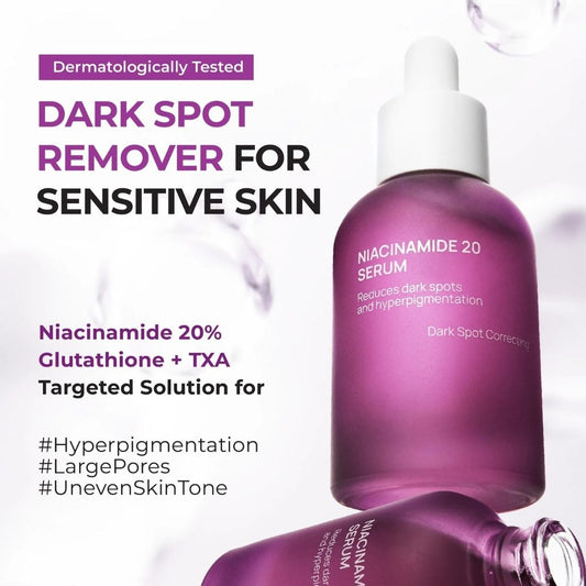 Revo Niacinamide 20%+ Glutathione & TXA brigheting Face Serum